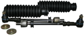 TIE ROD KIT WITH BOOTS, LEFT/RIGHT, CONSISTING OF: 2 X TIE ROD 93034703101, 2 X WASHER 93034731301, 2 X RACK BOOT 93034719102, 2 X COTTER PIN 90002101300, 2 X NUT N0112101