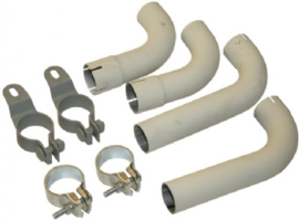 TAIL PIPE KIT WITH CLAMPS (COMPLETE KIT NOT AVAILABLE FROM PORSCHE)