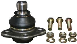 BALL JOINT FOR WISHBONE, 17 MM, FRONT, LEFT/RIGHT, WITH BOLTS & NUTS