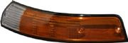 TURN SIGNAL LIGHT LENS, FRONT, EU, BLACK RIM, LEFT