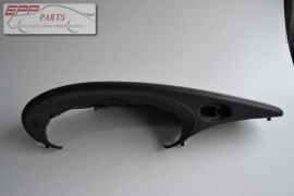Dashboard cover black leather 996