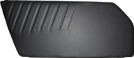 DEURPANELEN, ZWART VINYL, LINKS