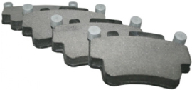 BRAKE PAD SET, FRONT/REAR, 17.0 MM