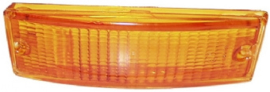 TURN SIGNAL LIGHT LENS, YELLOW, E-MARKED