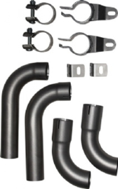 TAIL PIPE KIT WITH CLAMPS (COMPLETE KIT NOT AVAILABLE FROM PORSCHE), STAINLESS STEEL