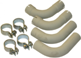 TAIL PIPE KIT WITH CLAMPS (COMPLETE KIT NOT AVAILABLE FROM PORSCHE)