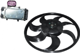 VENTILATEUR ELECTRIQUE, 450 W, 420 MM, DROITE