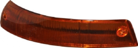 TURN SIGNAL LENS, FRONT, USA, YELLOW, LEFT