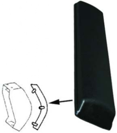 BUFFER FOR BUMPER HORN, RUBBER, REAR, 1 PCS. LEFT/RIGHT