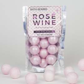 Badbruisballen | Rosé wijn