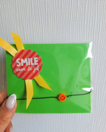Armbandje | Smile voor de juf