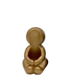 Kaarsenhouder Knuffel Goud