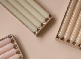 dinerkaars |hoogglans caramel