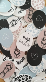 Set paashangers | mosgroen