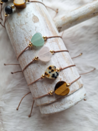 Armband | Hartje Tijgeroog