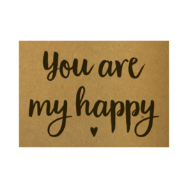 kaart | you are my happy