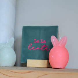 tegeltje 13 x 13 | la la lente groen