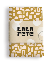 La La Fete | Gebogen confetti goud | 70cm