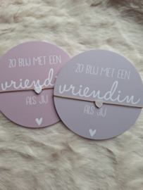 Cirkel met Armband | Vriendin