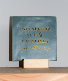 tegeltje | everybunny groen