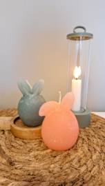 Led lantaarn | Kaars zand of olijfgroen