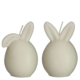 kaars bunny | creme