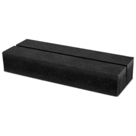 Muurcirkel standaard | zwart hout 9cm