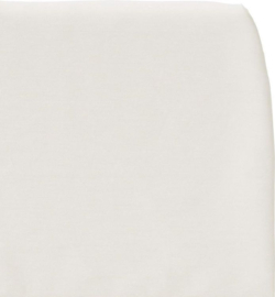 Cottonbaby hoeslaken ledikant rekbare tricot jersey room wit