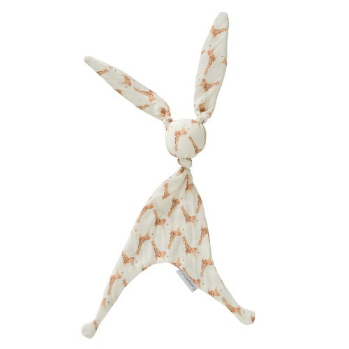 Cottonbaby knuffelkonijn giraf wit