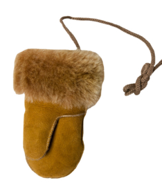 Kinderwanten Beige Suede