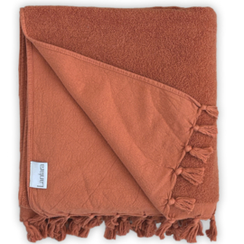 Hammam towel terry - Orange - 98x190cm