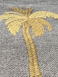 Palmtree Clutch - bruin hengsel