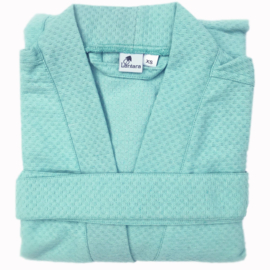 Bathrobe Kimono Honeycomb - Mint