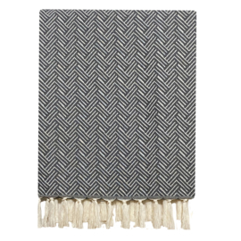 Plaid Wol Vienna - Grey - 150x250cm