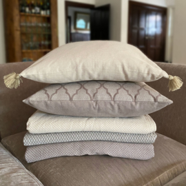 Cushion Arabesque - Taupe - 55x55cm