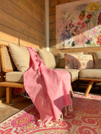 Wabenmuster - Pink - 100X200cm
