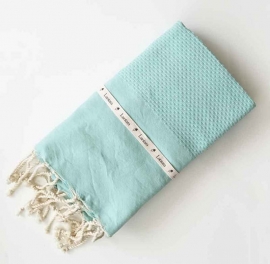 Hammamtowel Honeycomb - Mint Green - 100X200cm (LANTARA)