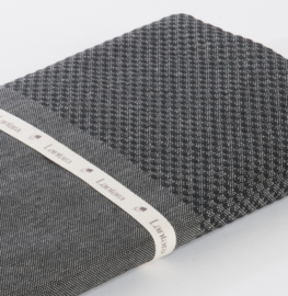 Hammam towel Honeycomb - Black - 100x200cm