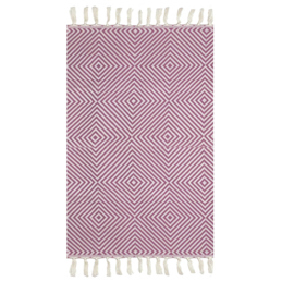Plaid Oslo Wol - Rose Bougainville - 120x150cm