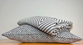 Plaid Oslo Wol - Grey - 120x150cm