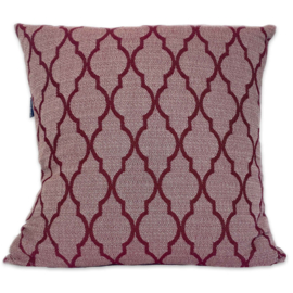Cushion Arabesque - Dark red - 55x55cm