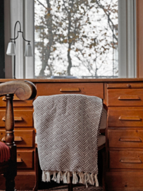 Plaid Wol Vienna - Taupe - 150x250cm