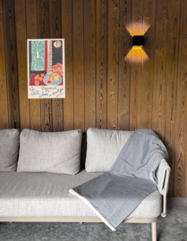 Überwurf Diamant - Denim Blau - 190x300cm