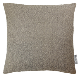 296 Kussen Boucle Taupe 50x50