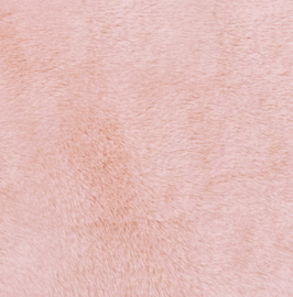 Kussen bont "Pink" 45x45 cm