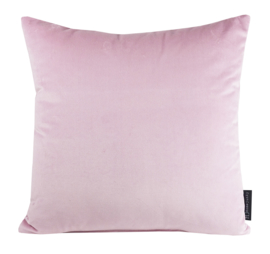 Sierkussen Velours zacht roze  60x60 cm