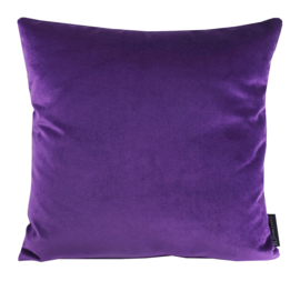 Sierkussen velours cold purple 60x60 cm