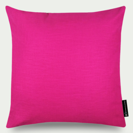 Kussen linnen, roze, natuurlijk materiaal 50x50cm