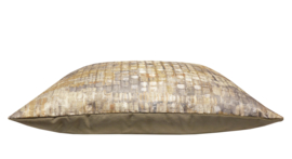 Sierkussen Stipple Egg shell 50x50 cm