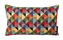 187 Lendekussen Multi Color Triangle 30x50